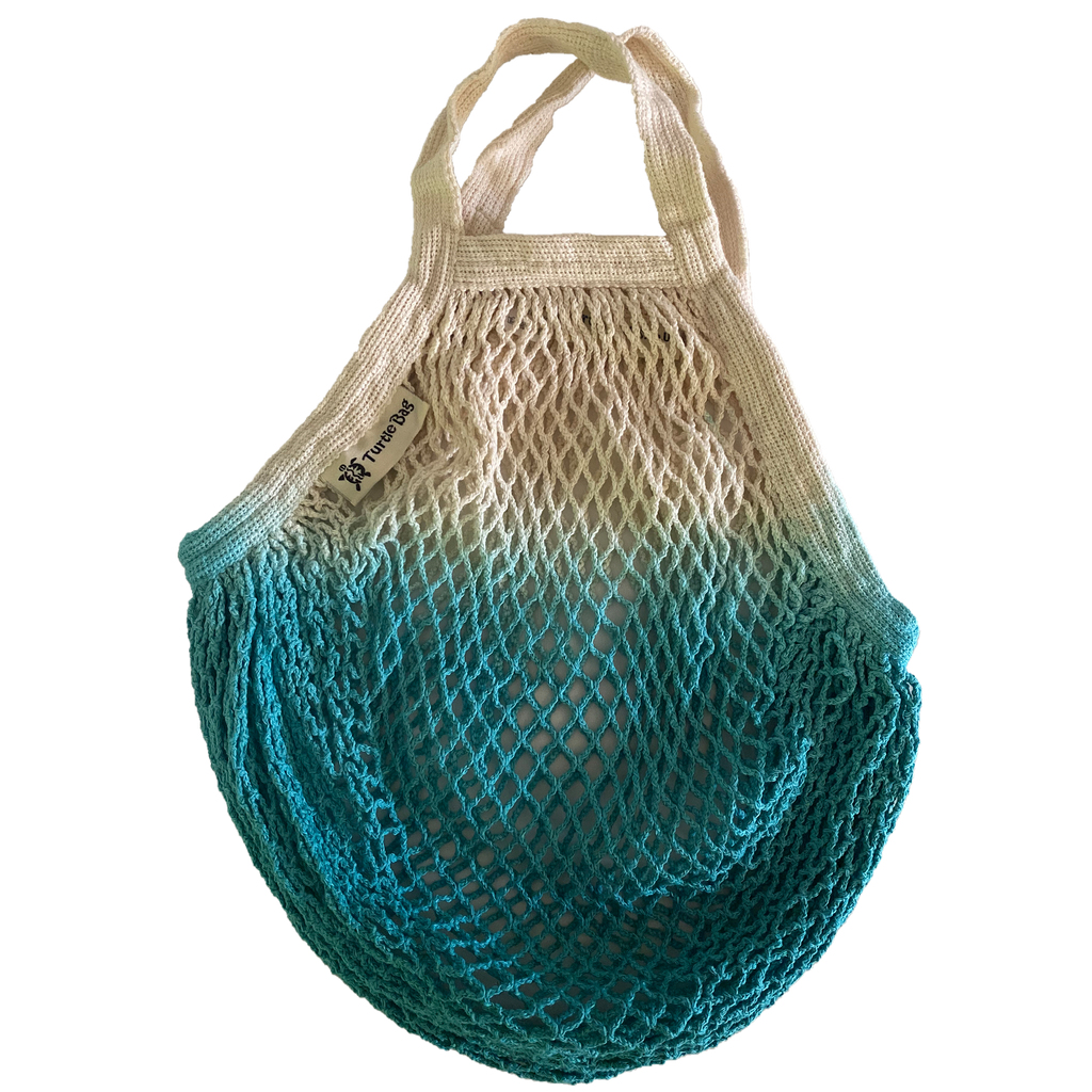 Einkaufsnetz - Organic DipDye Aqua 🌊 in Variante von Turtle Bags - Lovely Marie Boutique, kaufen in der Schweiz