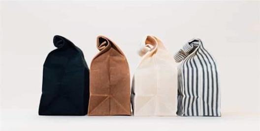Lunch Bag - Klein - Natural in Variante von WAAM Industries - Lovely Marie Boutique, kaufen in der Schweiz