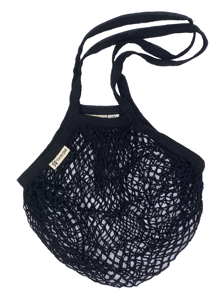 Einkaufsnetz - Schwarz | diverse Varianten erhältlich in Variante von Turtle Bags - Lovely Marie Boutique, kaufen in der Schweiz
